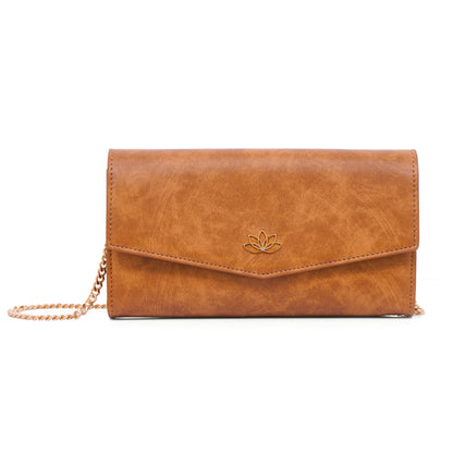 Sahara Tan Clutch