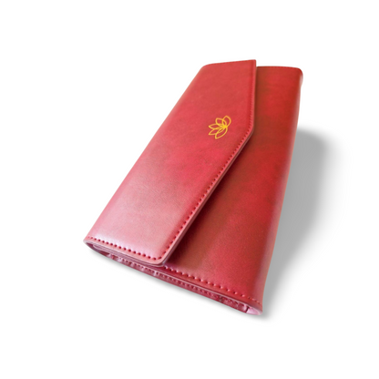 Burgundy Clutch