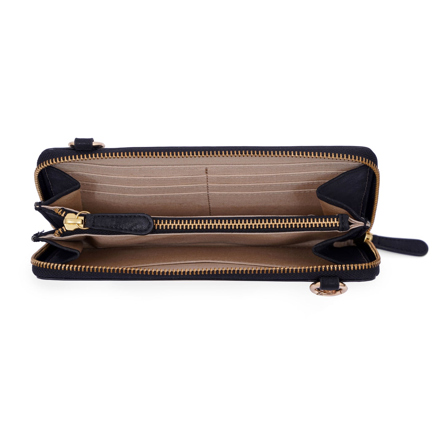 Black Eclipse Long Wallet