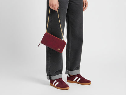 Burgundy Long Wallet