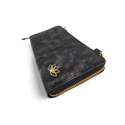 Black Eclipse Long Wallet