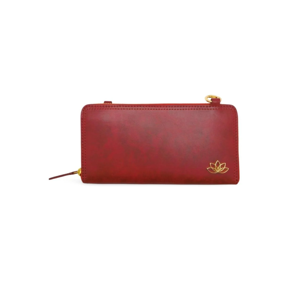 Burgundy Long Wallet