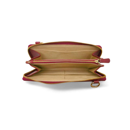 Burgundy Long Wallet