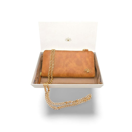 Sahara Tan Long wallet